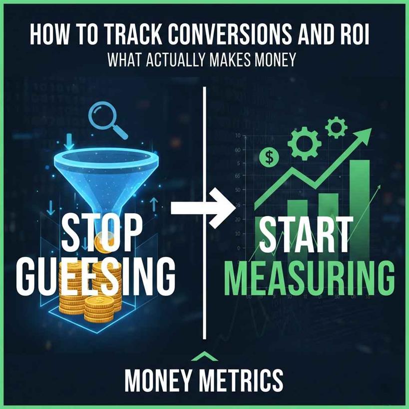 How to Track Conversions and ROI: Stop Guessing, Start Measuring What Actually Makes Money